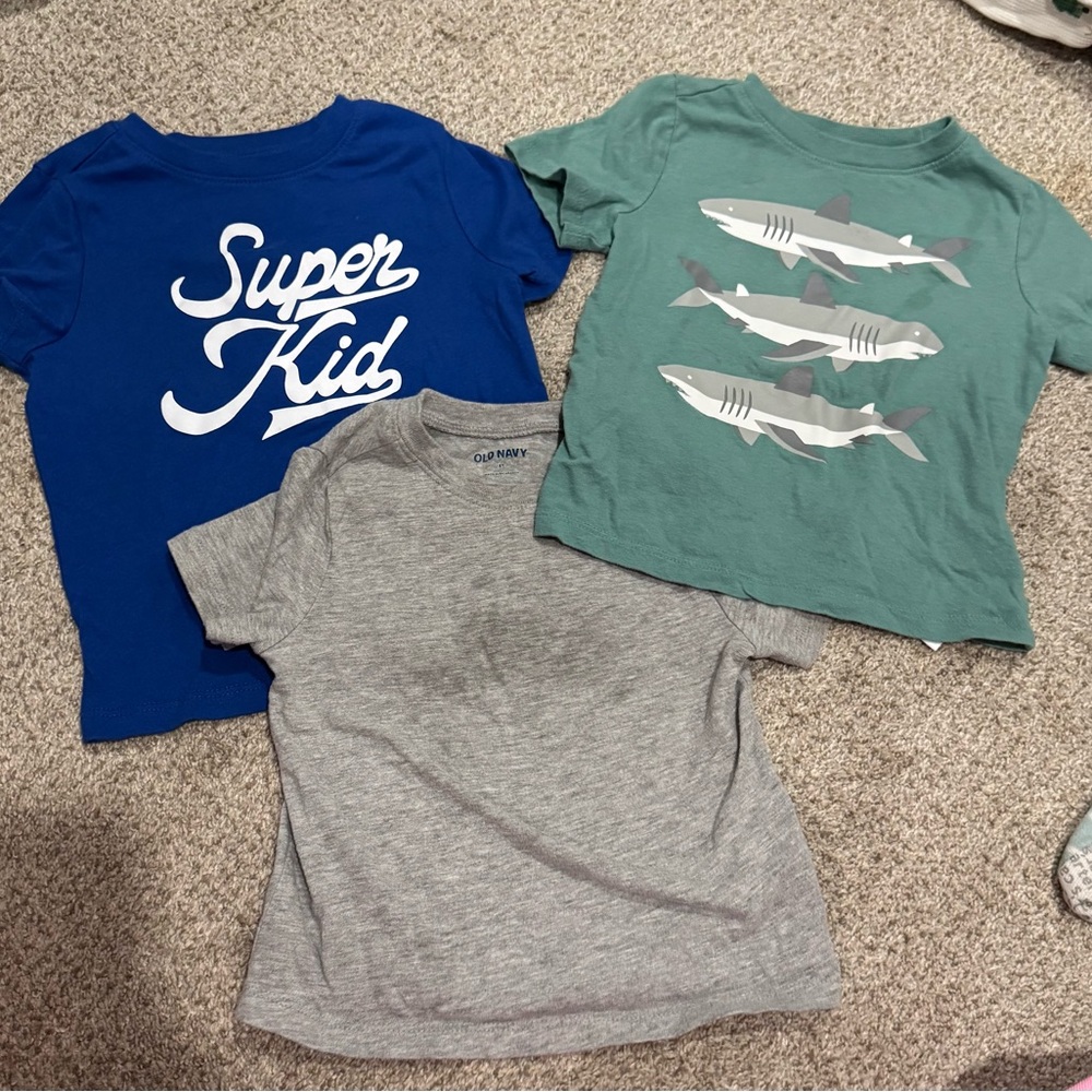 Three 3T Old Navy shirts